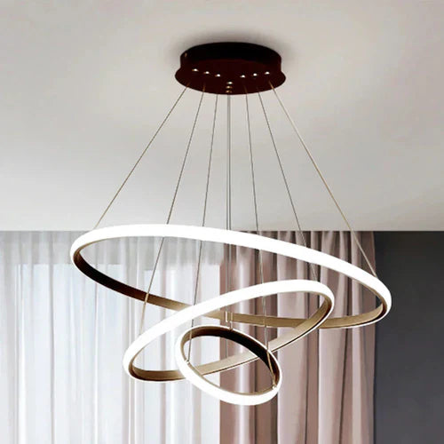 Lustre Pendente Circular Tríade LED