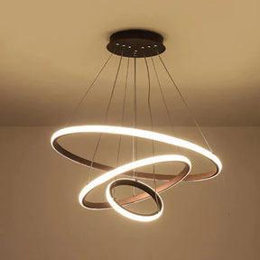 Lustre Pendente Circular Tríade LED