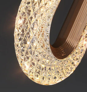 Lustre Pendente Cristallo Oval Luxe