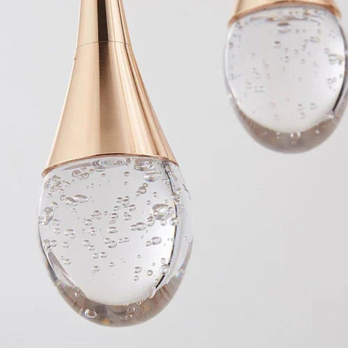 Lustre Pendente Crystal Drop