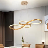 Lustre Pendente Elos Infinity em Led