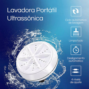 Maquina de Lavar Louças e Roupas Portátil USB - MaxLava®