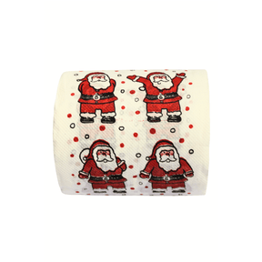 Papel Higiênico Decorado Papai Noel